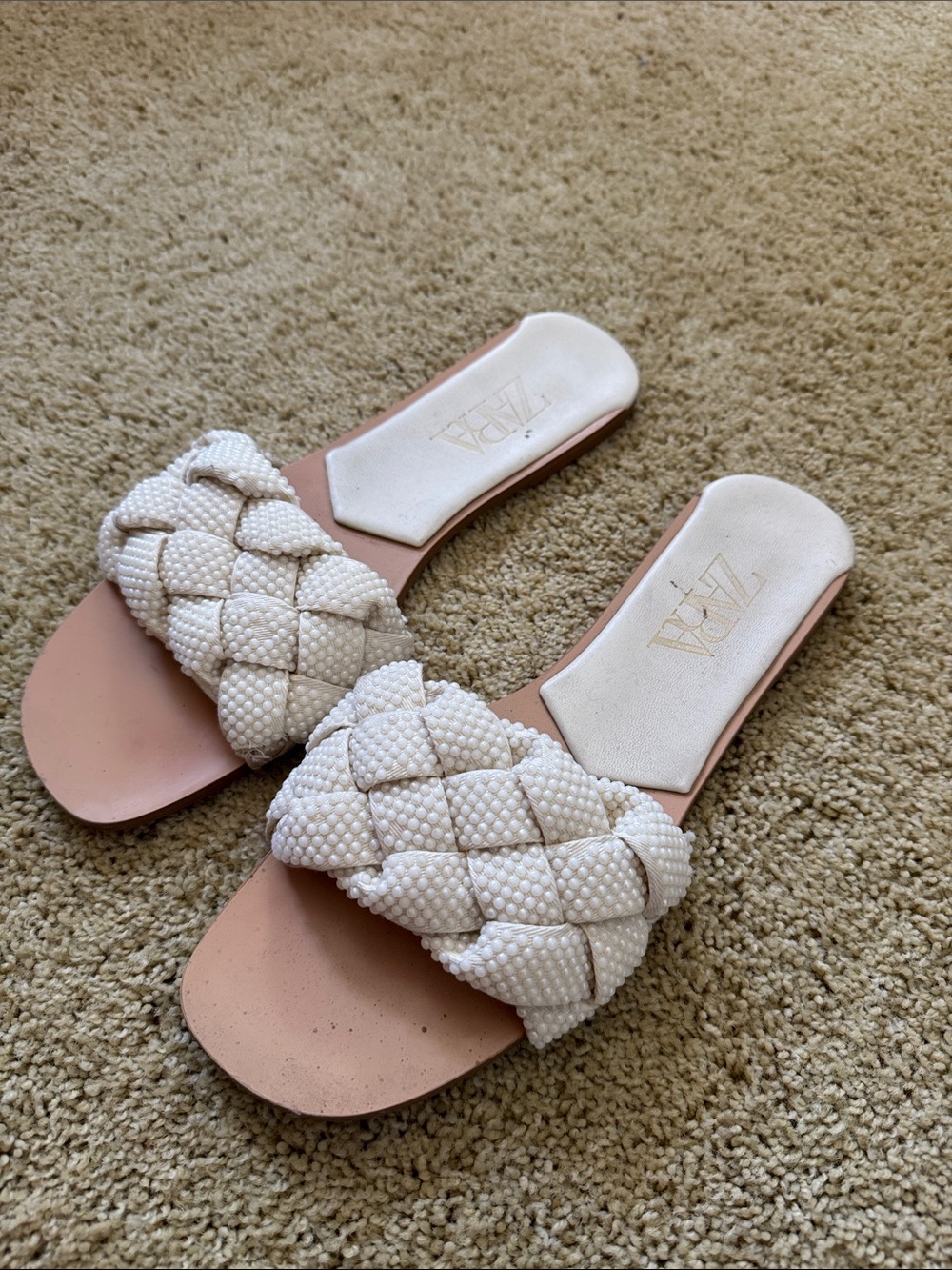 Zara Beaded Sandals